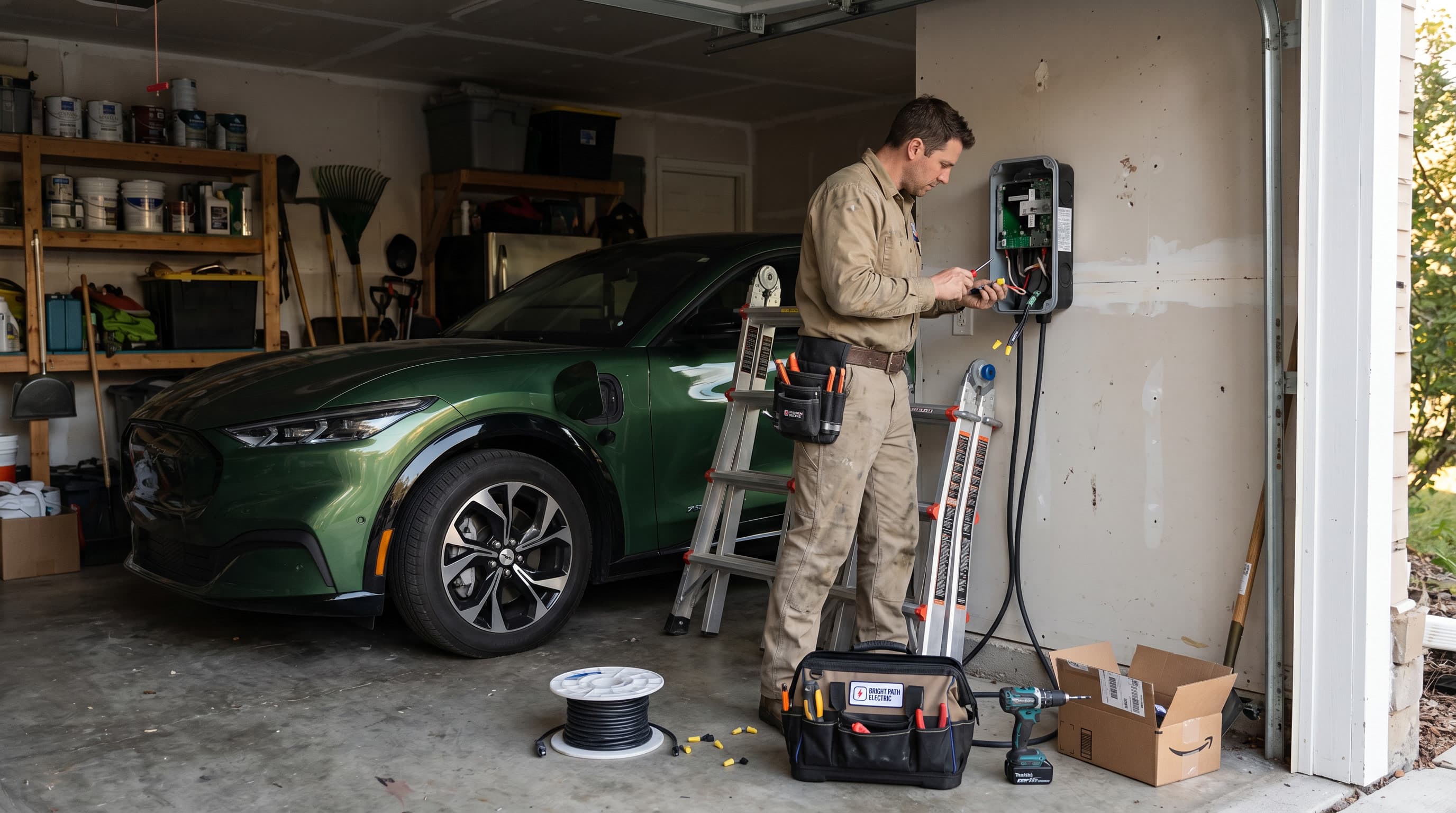 EV charger installation